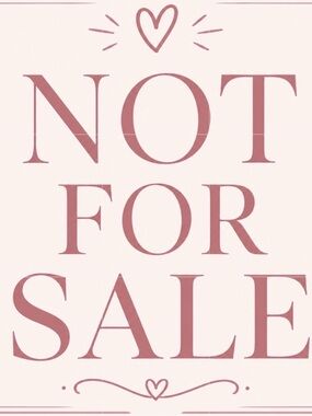 Not For Sale